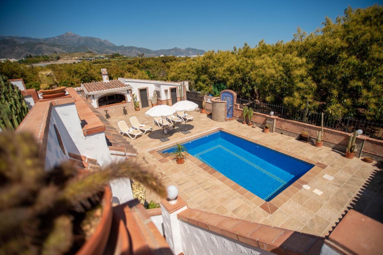 Casa Rural En Nerja Villa Ruisol By Centrall Alquileres Turisticos Exterior foto